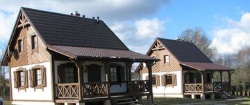 Фото номера Дом с 3 спальнями Дома для отпуска Lesne Domki г. Prokowo 35